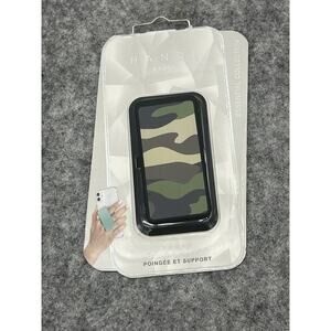 Handle Stick Cell Phone Grip & Stand Essential Collection Green Camouflage